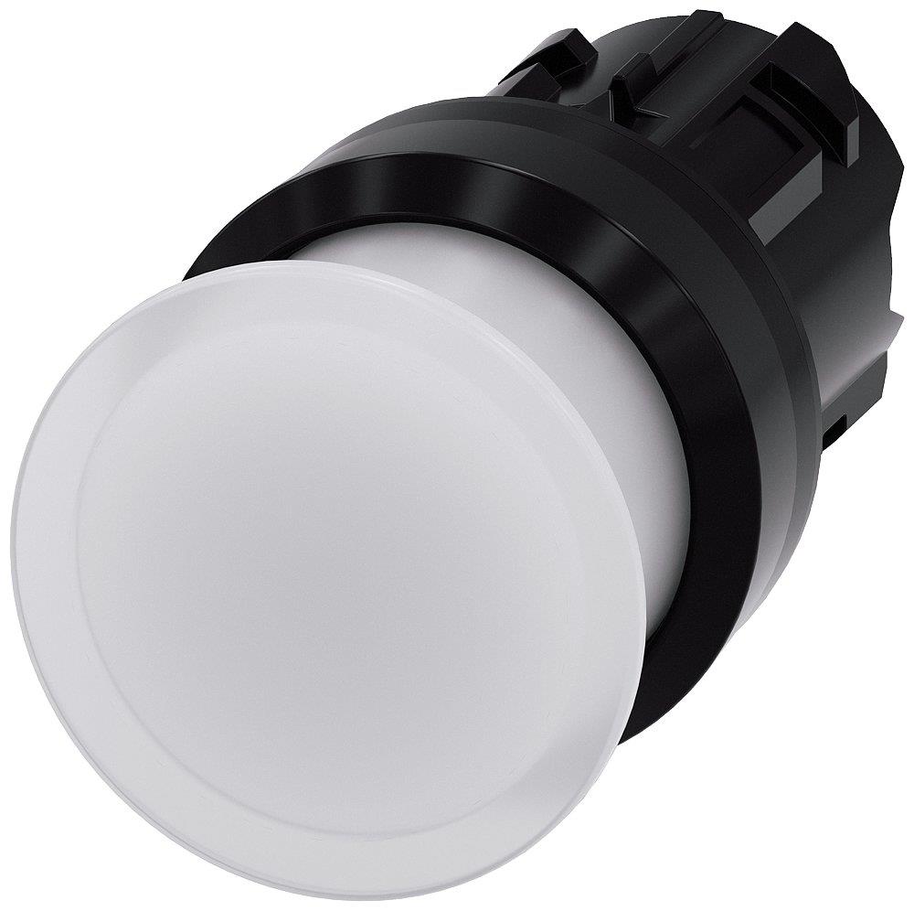 Siemens Sirius 3SU1 Paddle Actuator with light - white