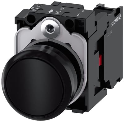 Siemens Sirius 3SU1 Push Button - black 4011209956766