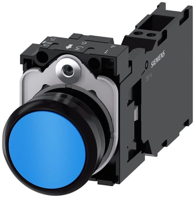 Siemens Sirius 3SU1 Push Button - blue 4011209937208