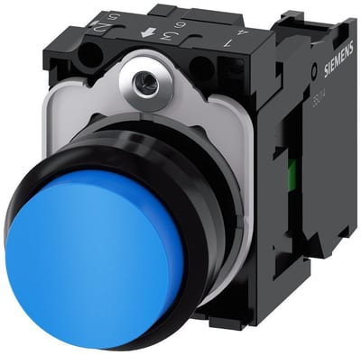 Siemens Sirius 3SU1 Push Button - blue 4011209956827