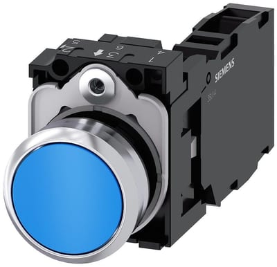 Siemens Sirius 3SU1 Push Button - blue 4011209958197