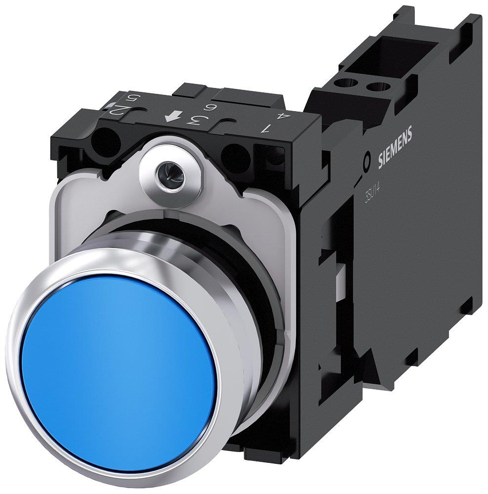 Siemens Sirius 3SU1 Push Button - blue 4011209958265