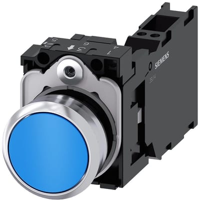 Siemens Sirius 3SU1 Push Button - blue 4011209958265