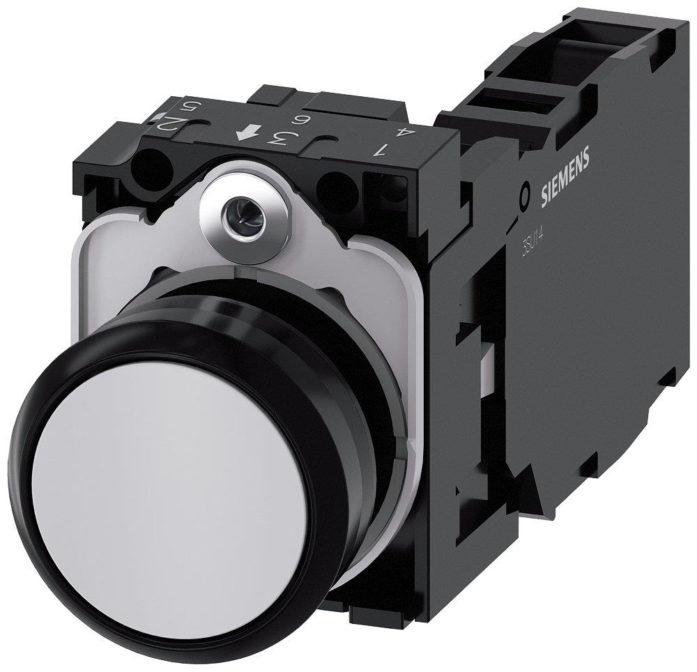 Siemens Sirius 3SU1 Push Button - grey 4011209959248