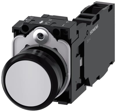 Siemens Sirius 3SU1 Push Button - grey 4011209959248