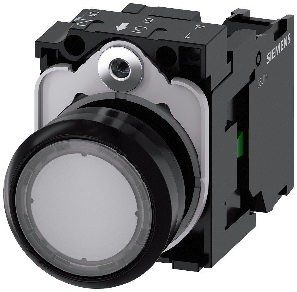 Siemens Sirius 3SU1 Push Button - Clear 4011209959408
