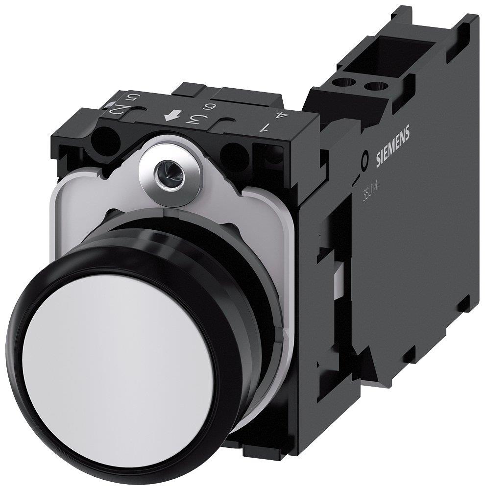 Siemens Sirius 3SU1 Push Button - white 4011209959330