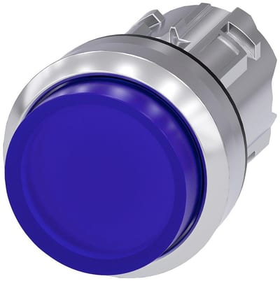 Siemens Sirius 3SU1 Push Button with light - blue 4011209966628