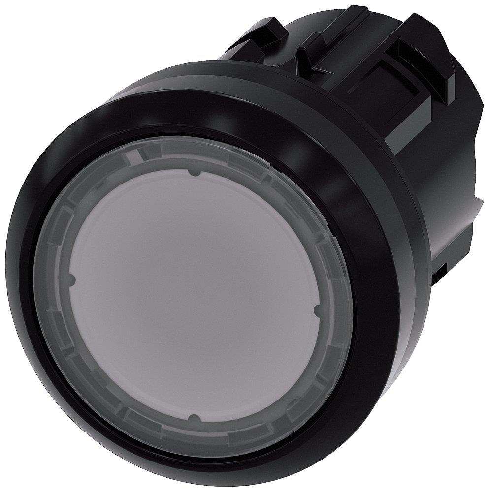 Siemens Sirius 3SU1 Push Button with light - Clear