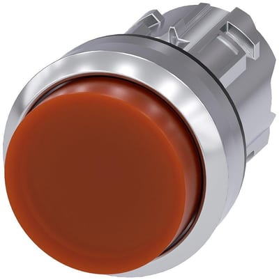 Siemens Sirius 3SU1 Push Button with light - Orange 4011209966659