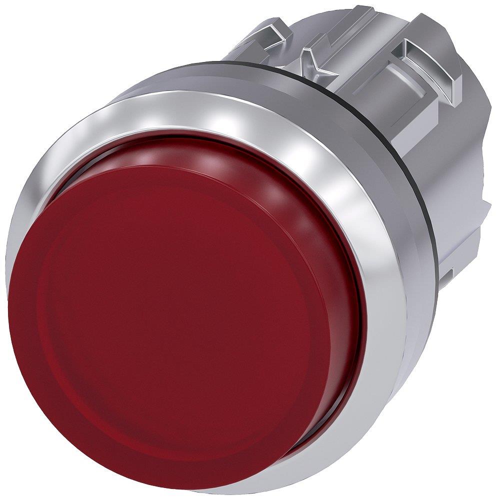 Siemens Sirius 3SU1 Push Button with light - red 4011209966598