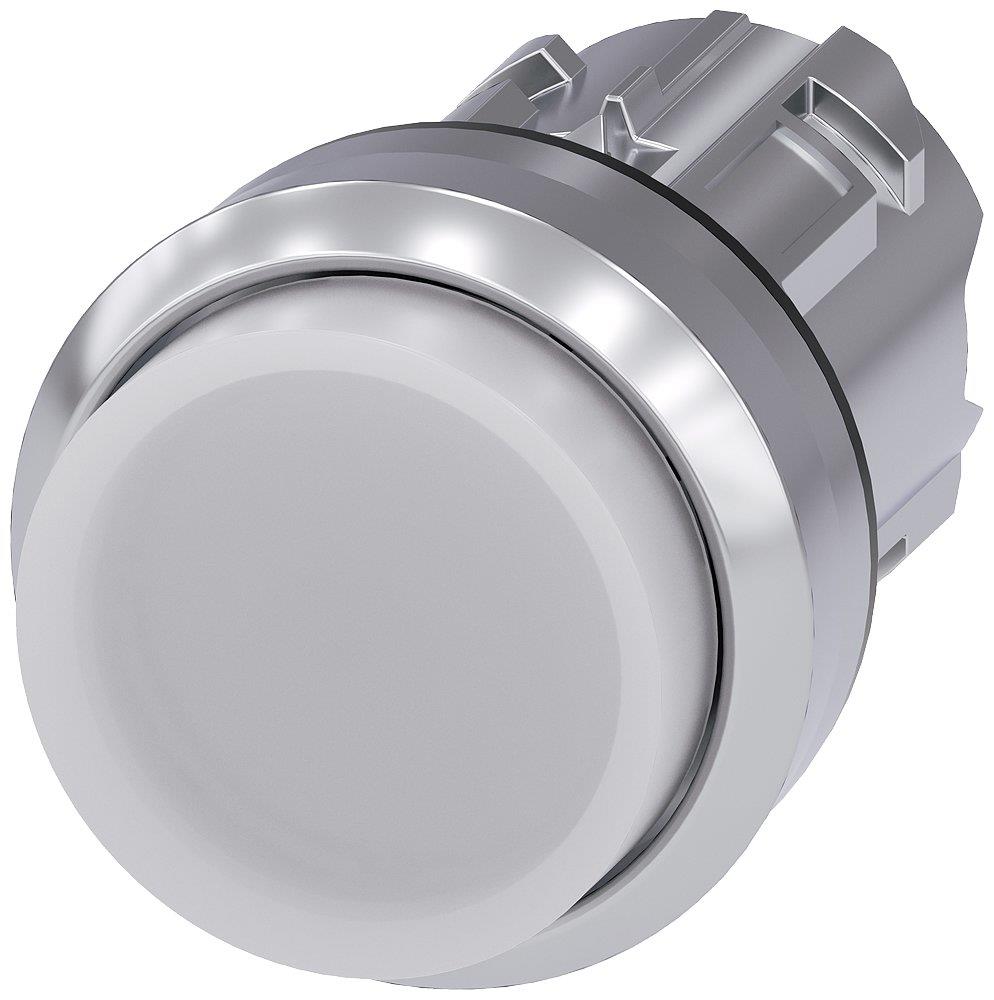 Siemens Sirius 3SU1 Push Button with light - white 4011209966635