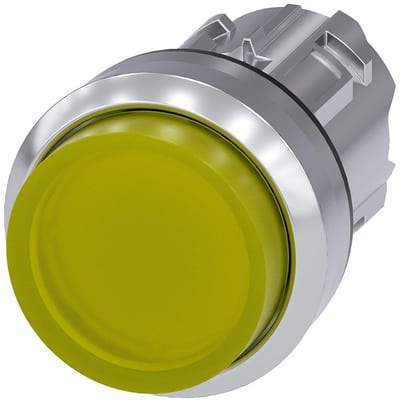 Siemens Sirius 3SU1 Push Button with light - yellow 4011209966604