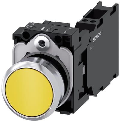 Siemens Sirius 3SU1 Push Button - yellow 4011209958241