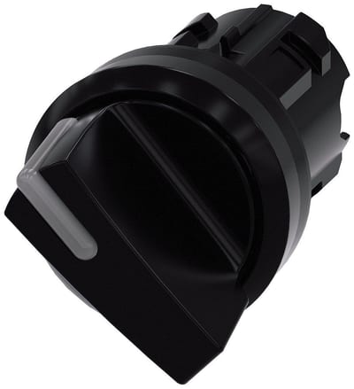 Siemens Sirius 3SU1 Switch - black, Spring-return 4047621016528