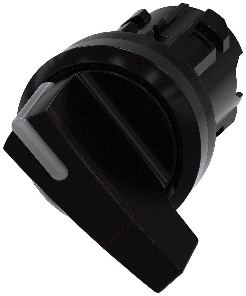 Siemens Sirius 3SU1 Switch - black, Spring-return 4047621016535