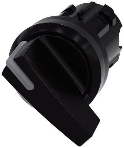 Siemens Sirius 3SU1 Switch - black, Spring-return 4047621016535
