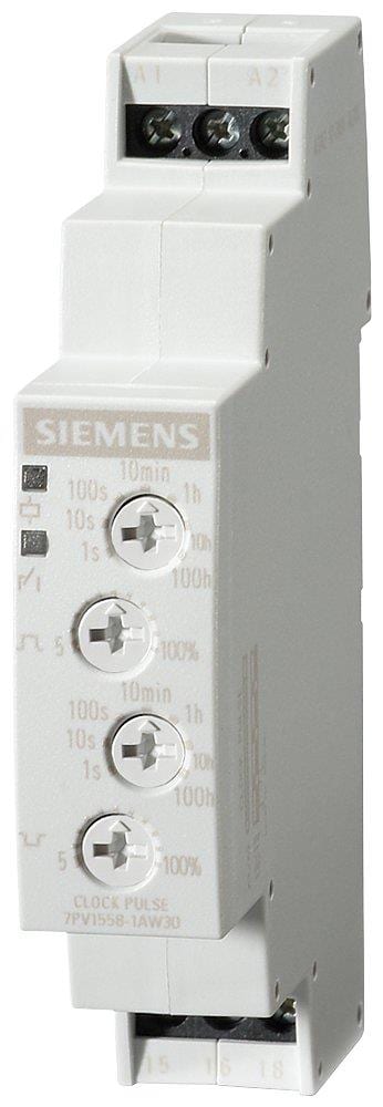 Siemens Sirius 7PV1 Time relay with clock generator - 0,05S - 100H, 1CO