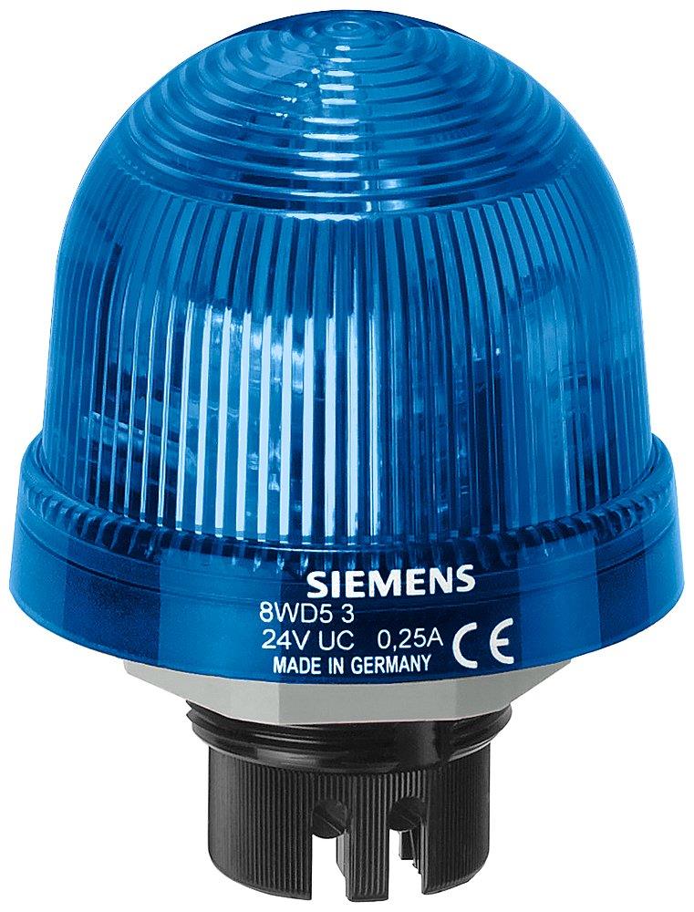 Siemens Sirius 8WD5 Signal lamp - blue, Indicator lamp, 70mm 4011209358225