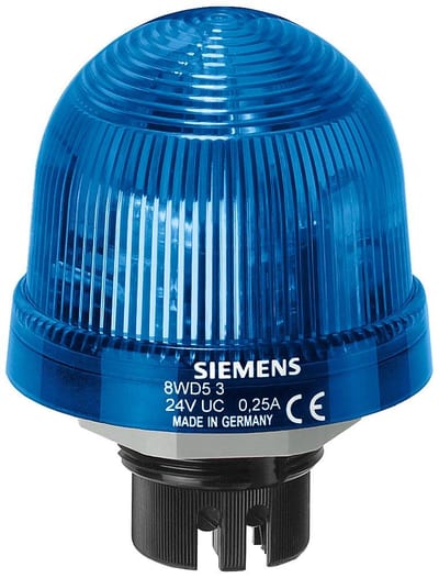 Siemens Sirius 8WD5 Signal lamp - blue, Indicator lamp, 70mm 4011209919792