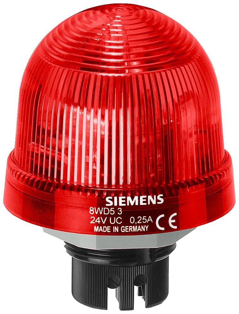 Siemens Sirius 8WD5 Signal lamp rotating - red, Indicator lamp, 70mm