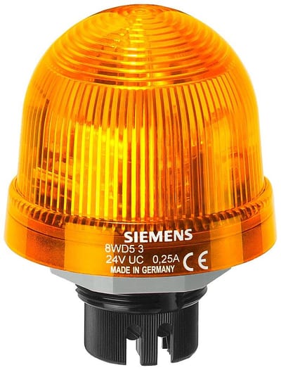 Siemens Sirius 8WD5 Signal lamp - yellow, Indicator lamp, 70mm 4011209358287