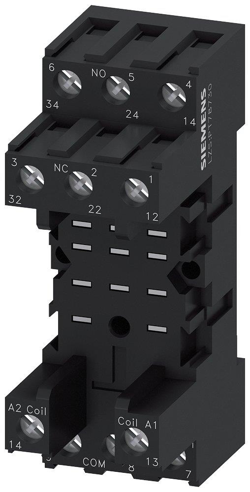 Siemens Sirius LZS PT7 Relay Socket - 4CO