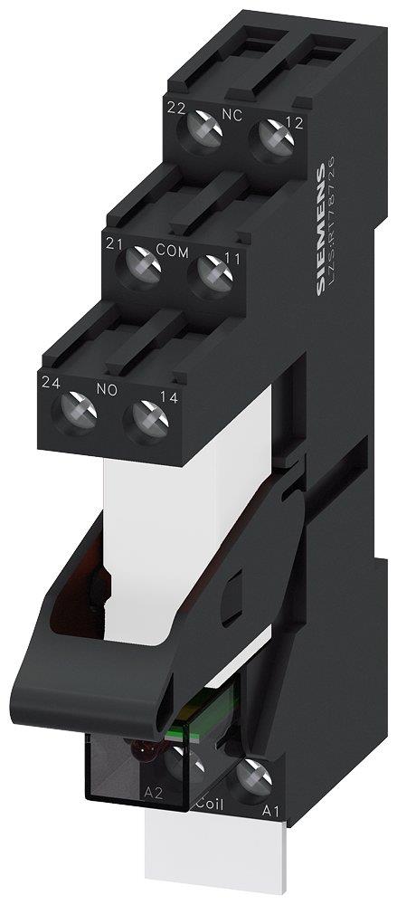 Siemens Sirius LZS RT3 Plug-in Relay - 16A, 1CO, LZS:RT3B4L24