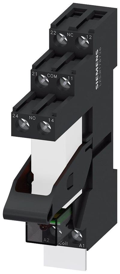 Siemens Sirius LZS RT3 Plug-in Relay - 16A, 1CO, LZS:RT3B4L24