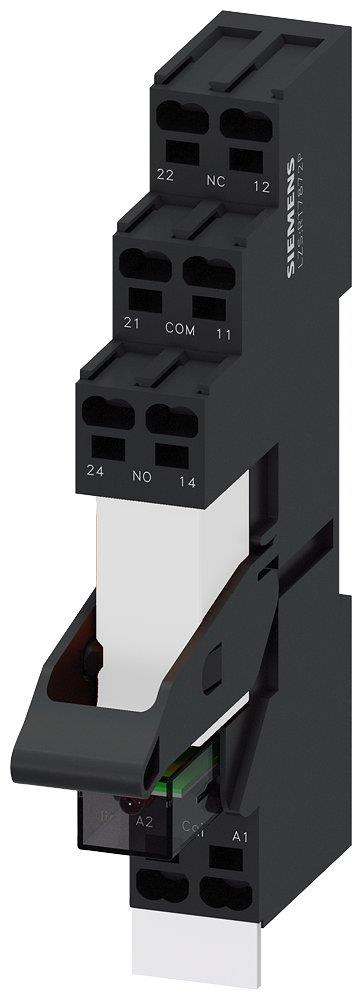 Siemens Sirius LZS RT4 Plug-in Relay - 8A, 2CO, LZS:RT4D4L24