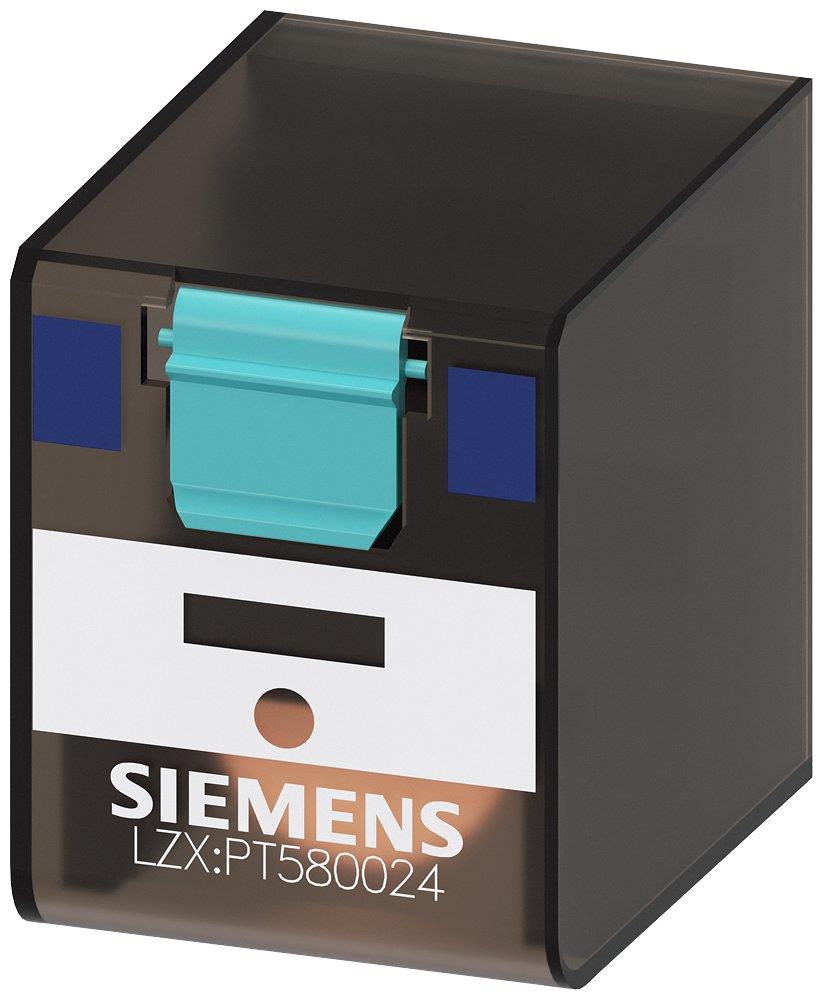 Siemens Sirius LZX PT5 Plug-in Relay - 6A, 4CO, LZX:PT580024
