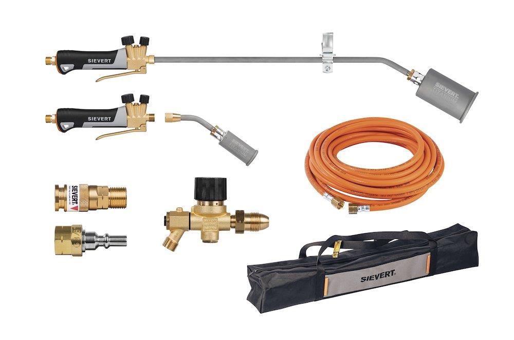 Sievert Gas Burner Set