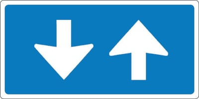 Sign UD21.1 - 50cm, 25cm