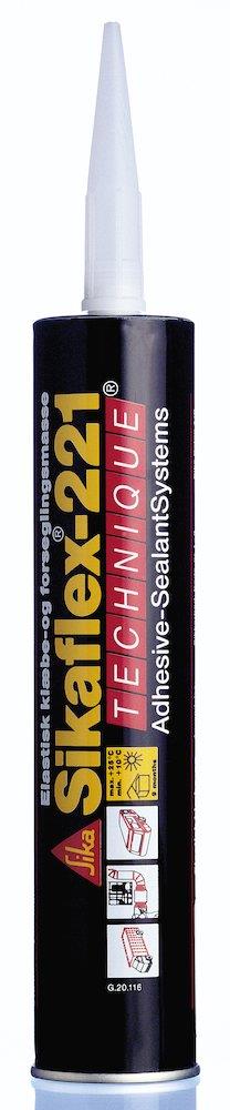 Sika 221 Sealant black cartridge - 300ml