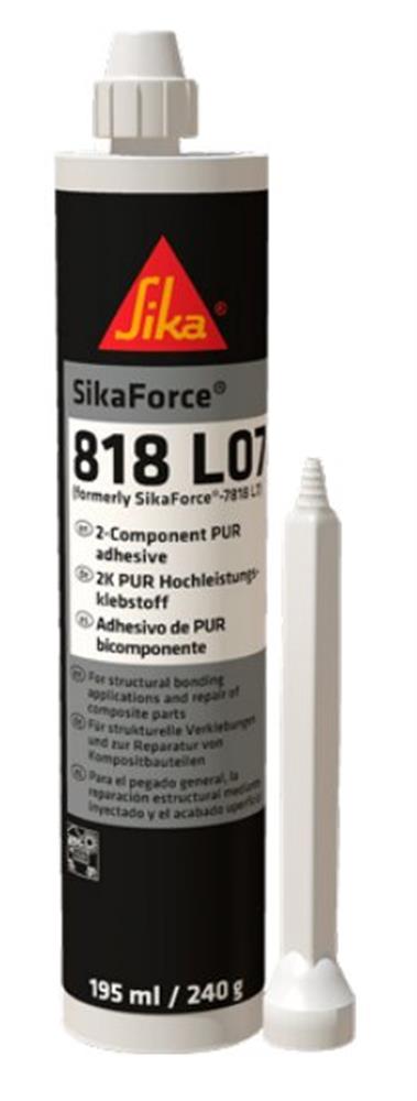 Sika 818 L07 Structural Adhesive white - 195ml