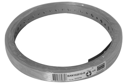 Simpson Strong-Tie BAN102025 Perforated Band - 20mm, 1mm, 25M