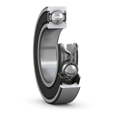 Deep Groove Ball Bearing 6001-2RS 12X28X8MM