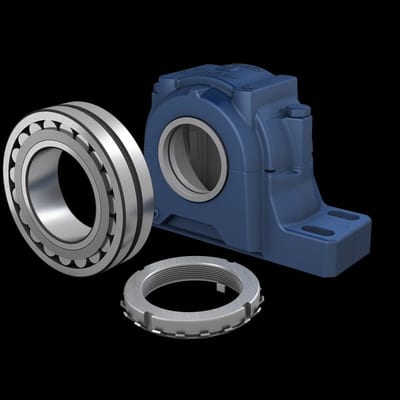 SKF FSAF22218 Split pillow-block housing (SNL / SAF / SAW)