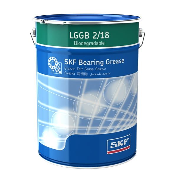 SKF Biodegradable Bearing Grease 18 kg Pail