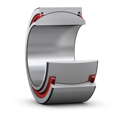 SKF GEZ100TXE-2RS Radial spherical plain bearing