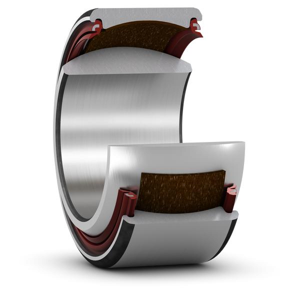 SKF GEZ112TXE-2LS Radial spherical plain bearing