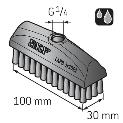SKF LAPB 3X10E1 Lubrication brush