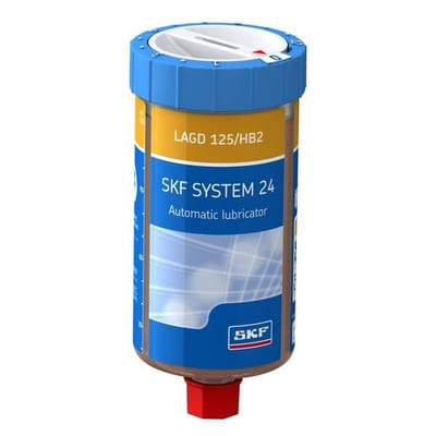 SKF System 24 LAGD 125/HB2 Single-Point Automatic Lubricator 125 ml LGHB 2