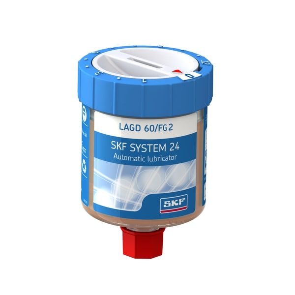 SKF System 24 LAGD 60/FG2 Single-Point Automatic Lubricator 60 ml LGFG 2