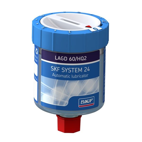 SKF System 24 LAGD 60/HQ2 Single-Point Automatic Lubricator 60 ml LGHQ 2