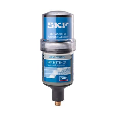 SKF System 24 TLSD 125/EM2 Electro-Mechanical Single-Point Automatic Lubricator 125 ml LGEM 2