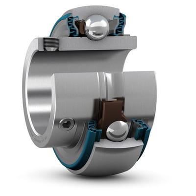 SKF YAR207-2LPW/SS Insert bearing (YAR / YET / YSA / YEL)