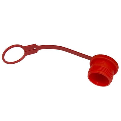 Dust Plug for Screw-Type Hydraulic Quick Coupling 1" PVC, DN 25