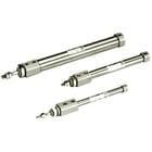 SMC round pneumatic cylinder 10mm bore 25mm stroke