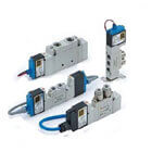 SMC solenoid valve 5/2 G3/8 24VDC